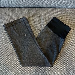 Lululemon Tadasana Slit Crop (size 4)